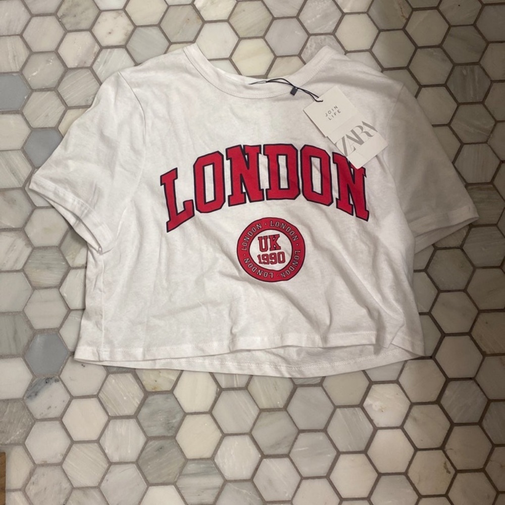 cropped Zara T-shirt
